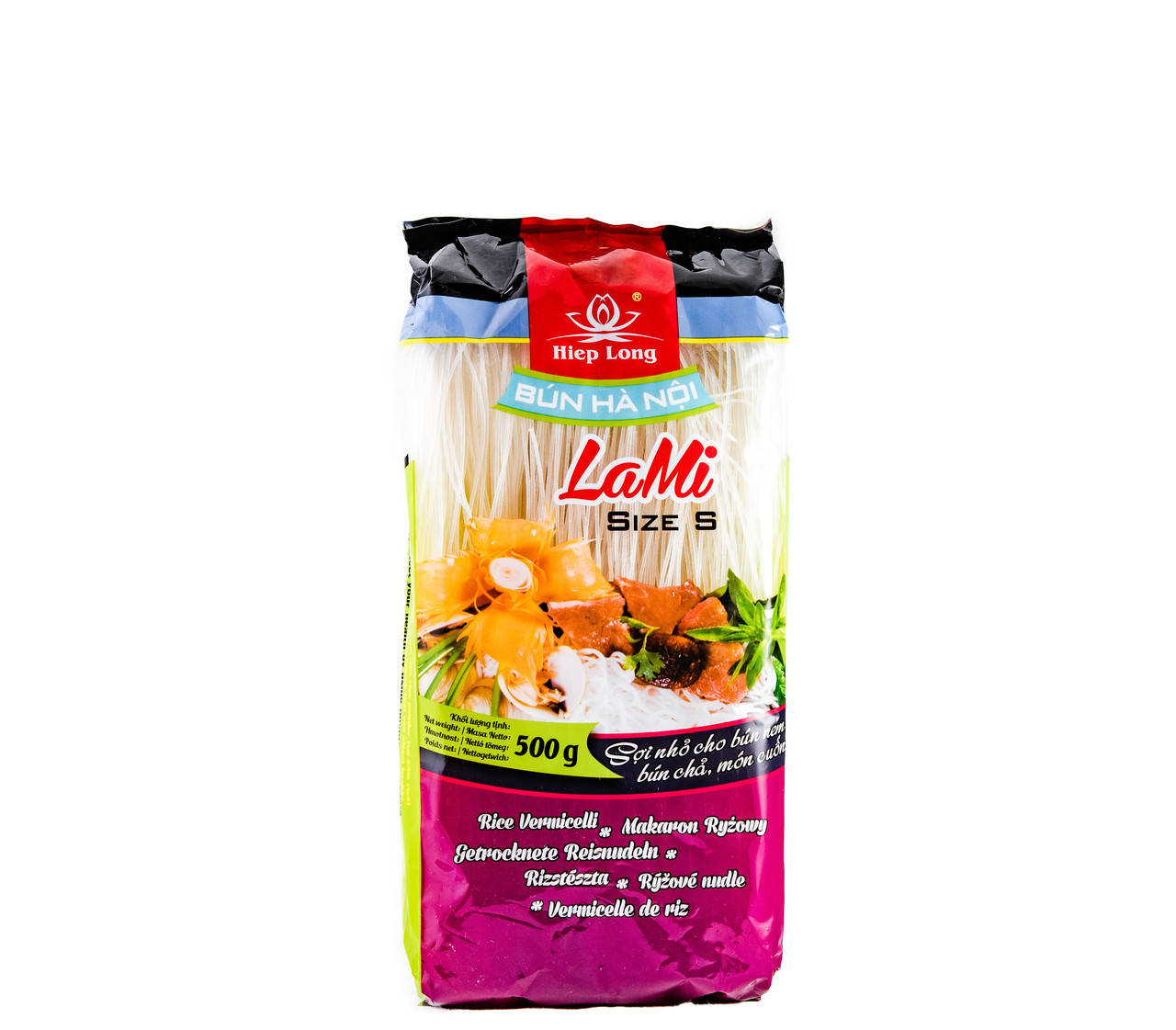 

Лапша рисовая нити BUN HA NOI LaMi Size "S" Hiep Long 500 г