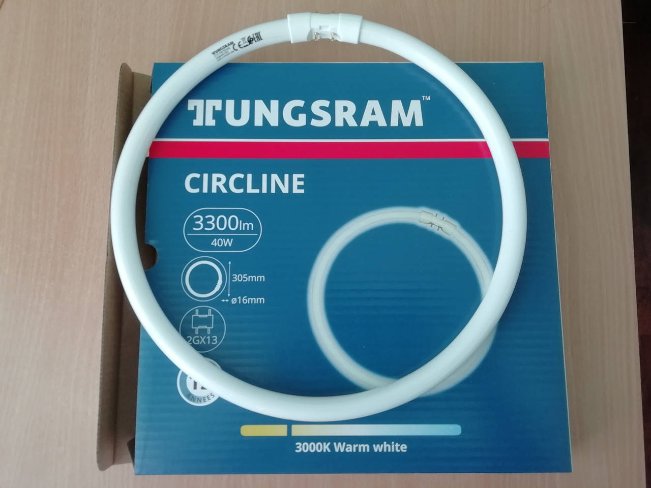 

Кольцевая люм. лампа FC40W/T5/830 Tungsram