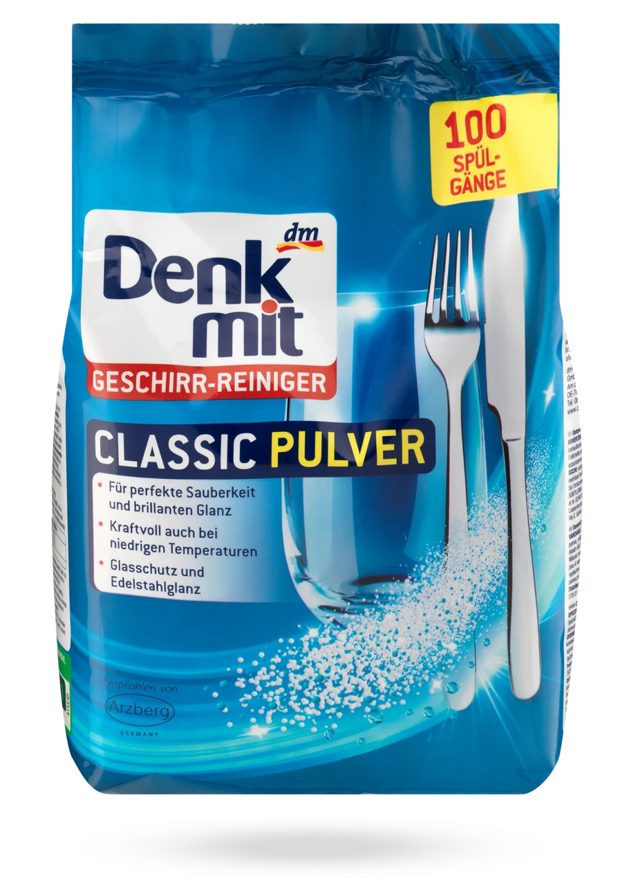 

Порошок для посудомоечной машины Denkmit Classic 1.8 кг