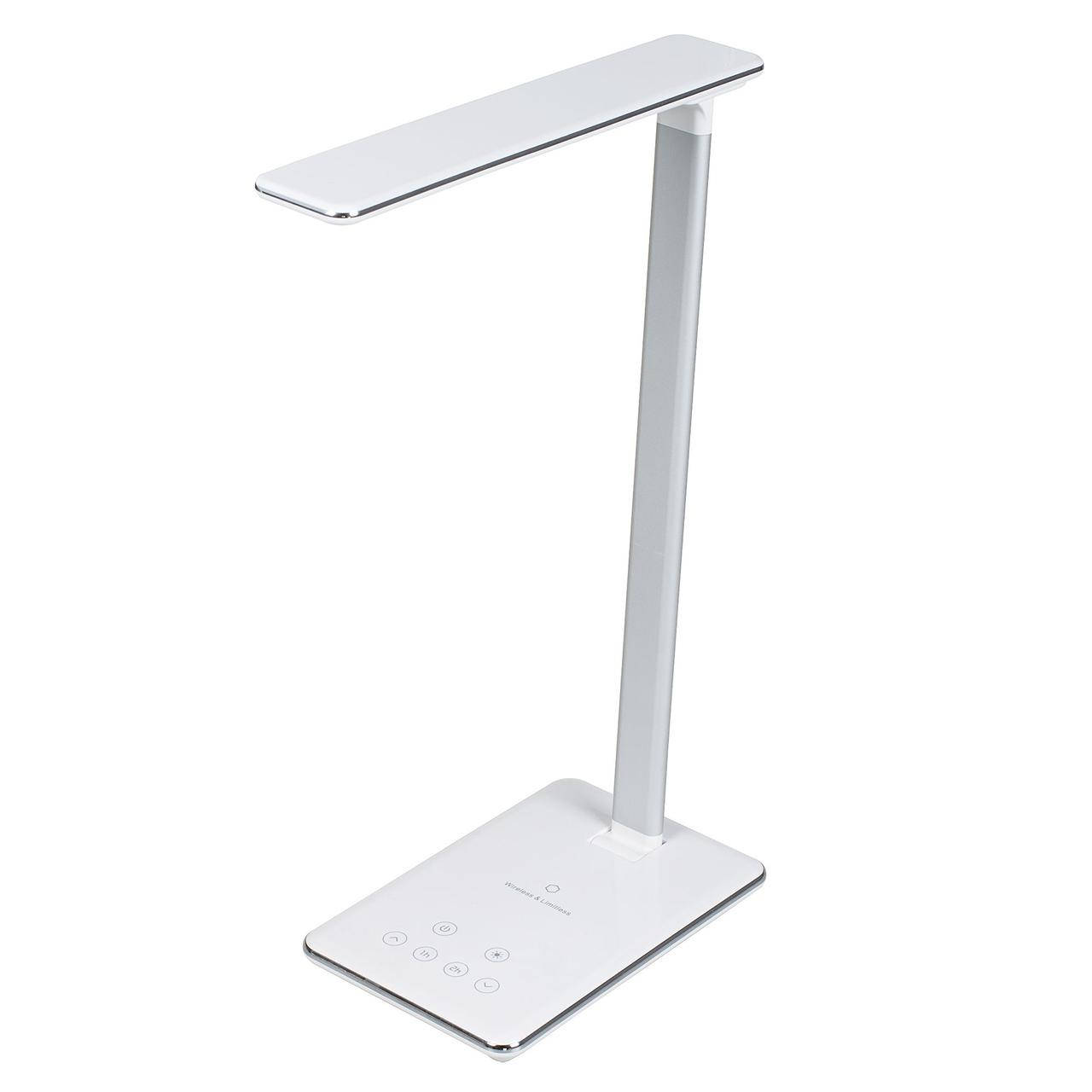 

Настольная лампа Lightrich WD102 с беспроводной зарядкой, White, Белый