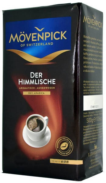 

Кофе молотый Movenpick Der Himmlische (Небесный) 100 % арабика 500 г Германия