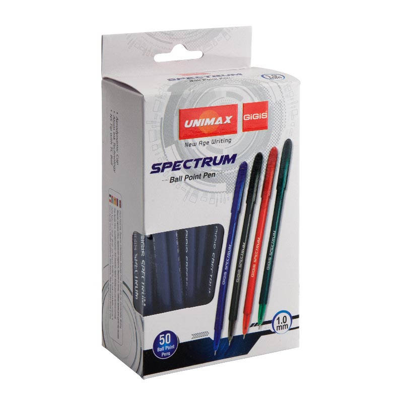 

Ручка шариковая Unimax Spectrum UX-100