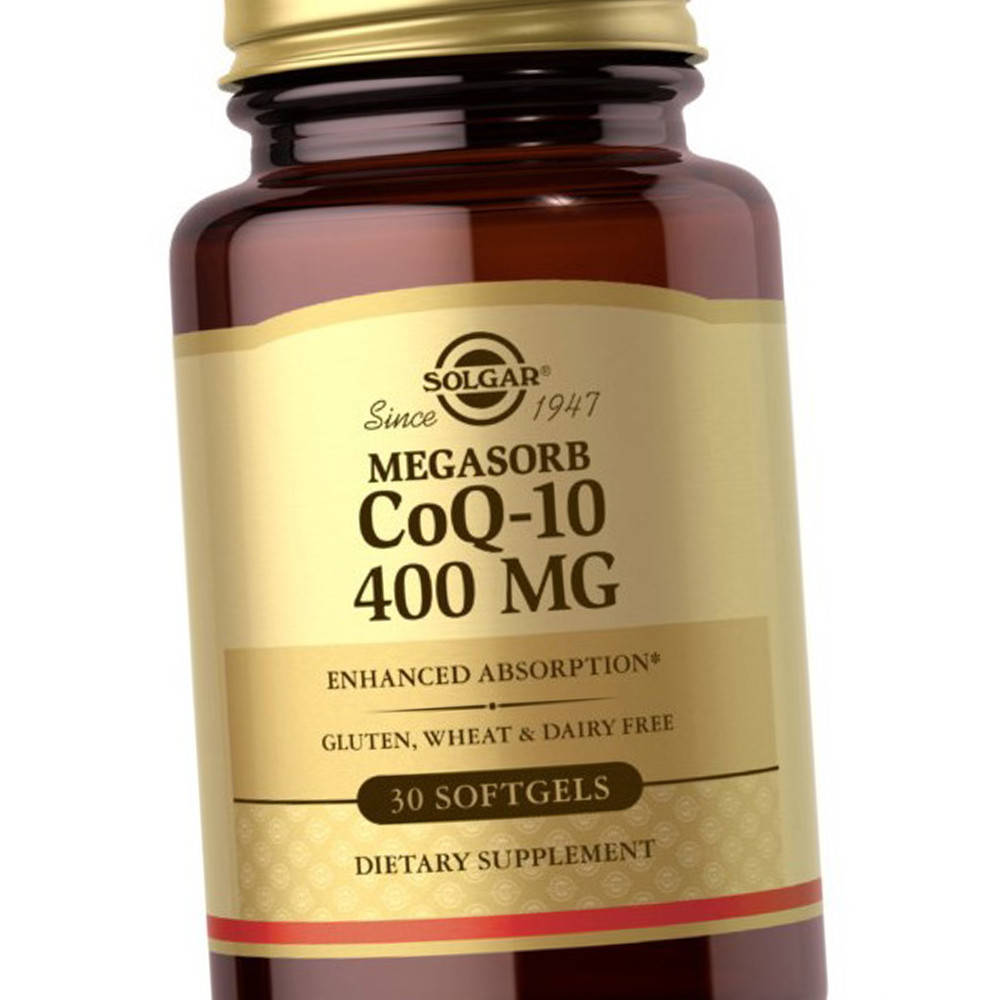 

Коэнзим Q10 Солгар Solgar MegaSorb CoQ-10 400 mg 30 гел капс Убихинон