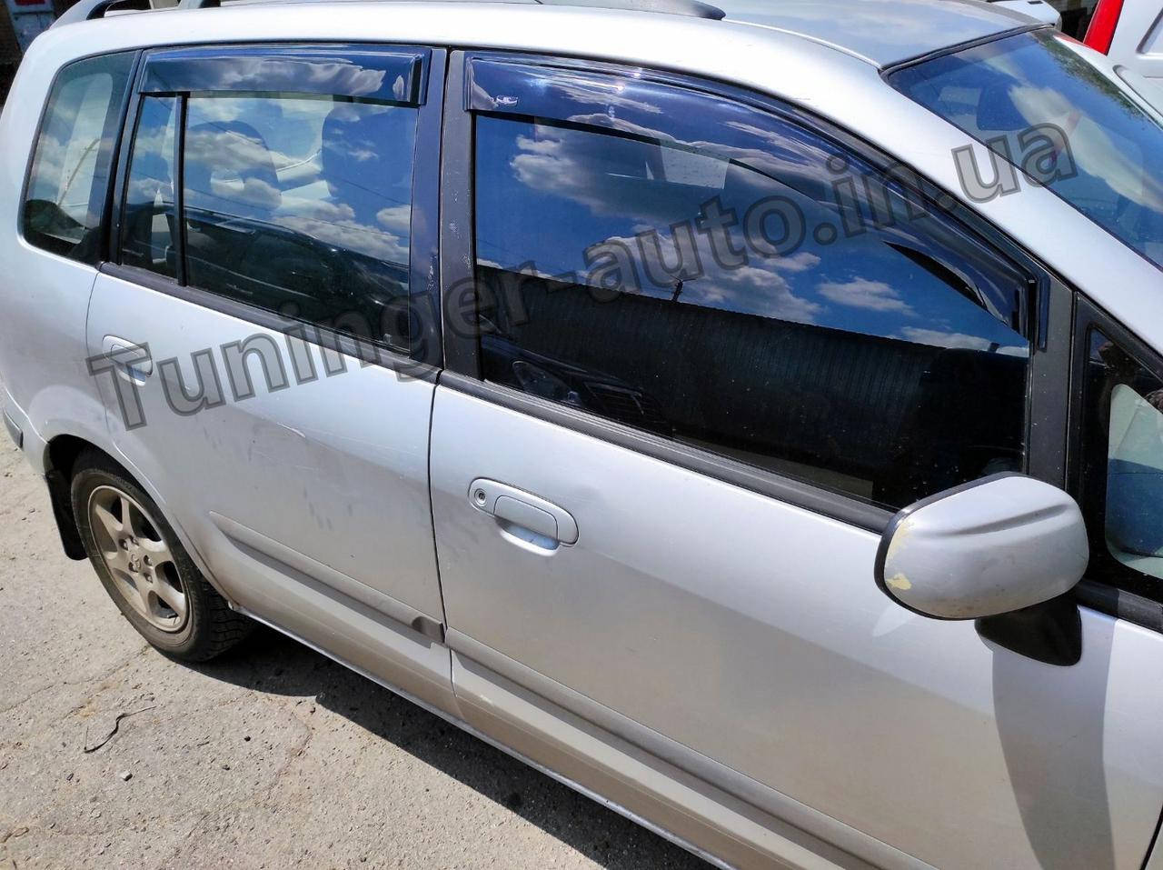 

Дефлекторы окон, ветровики Mazda Premacy 1999-2005 (HIC)