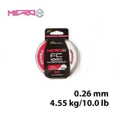

Флюорокарбон Intech Micron FC 12м (0.13mm (1.19kg / 2.6lb) 0.26mm (4.55kg / 10.0lb)