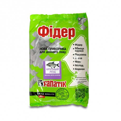

Прикормка FANATIK Фидер Крупный Лещ, 900 гр