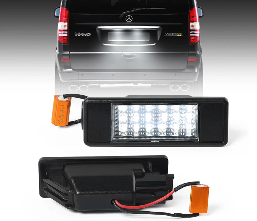 

LED подсветка номера для Mercedes-Benz (Мерседес) Vito W639, Viano W639, Sprinter W906