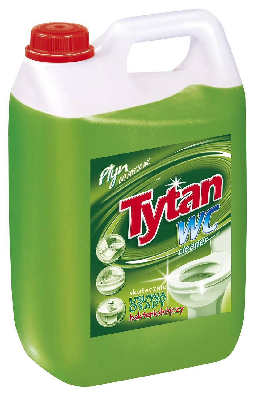 

Средство для мытья унитаза Tytan WC Max зеленый 5 л