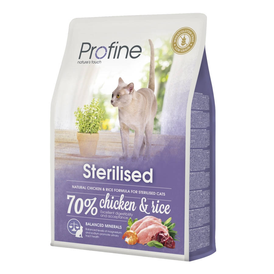 

Сухой корм Profine Sterilised для кастрированных котов с курицей 2кг