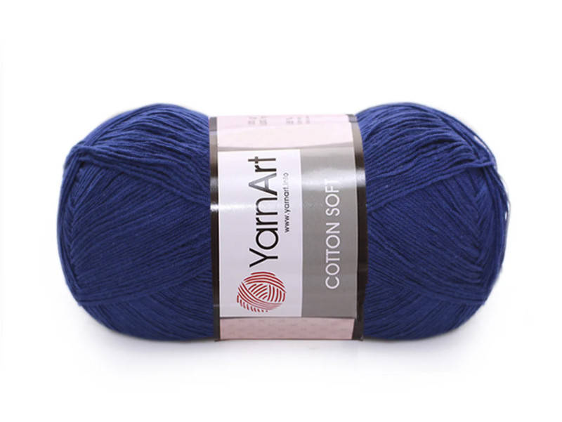 

YarnArt Cotton Soft, Темно-синий