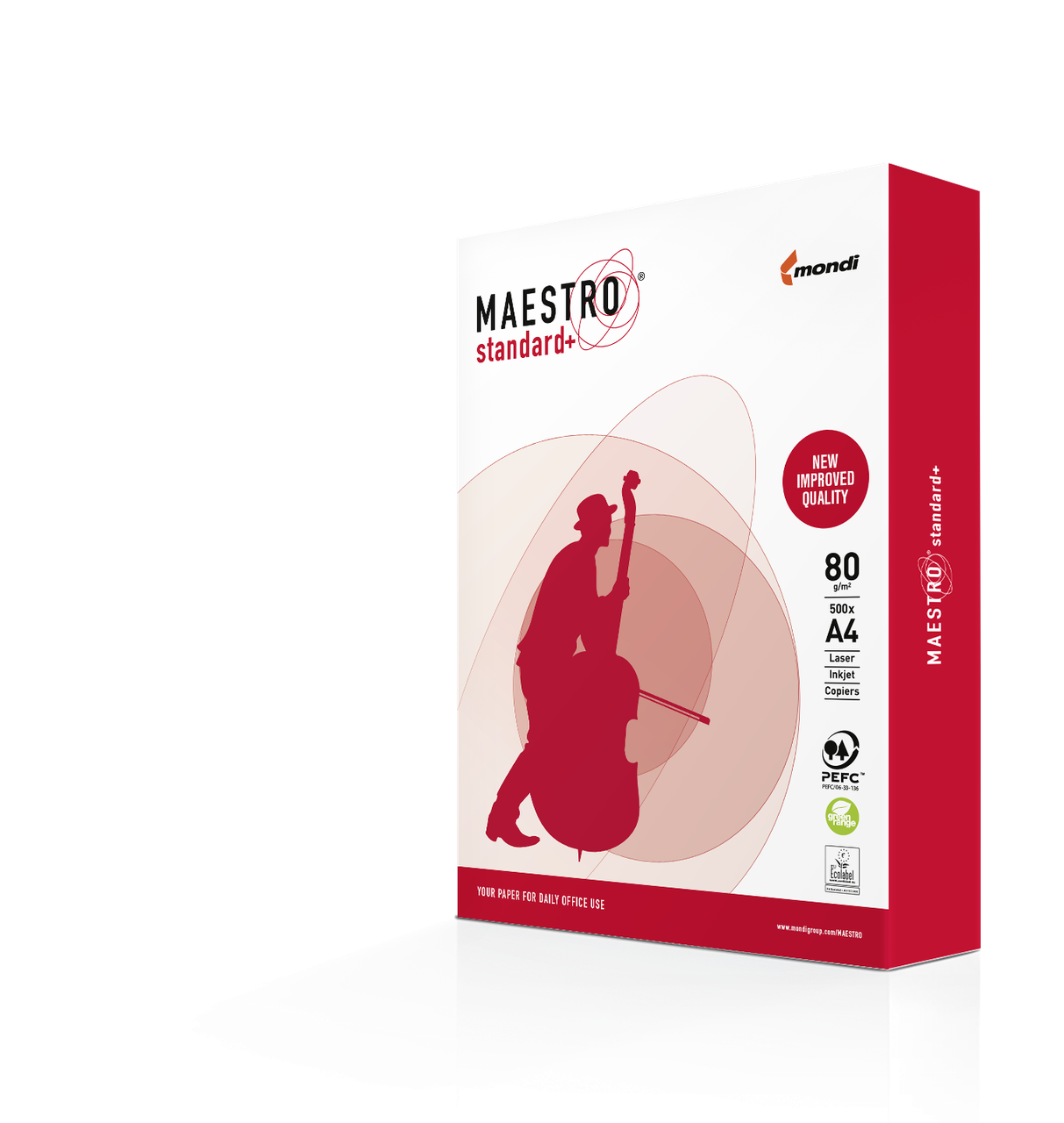 

Бумага офисная MAESTRO STANDARD+, А4, класc B, 500 листов