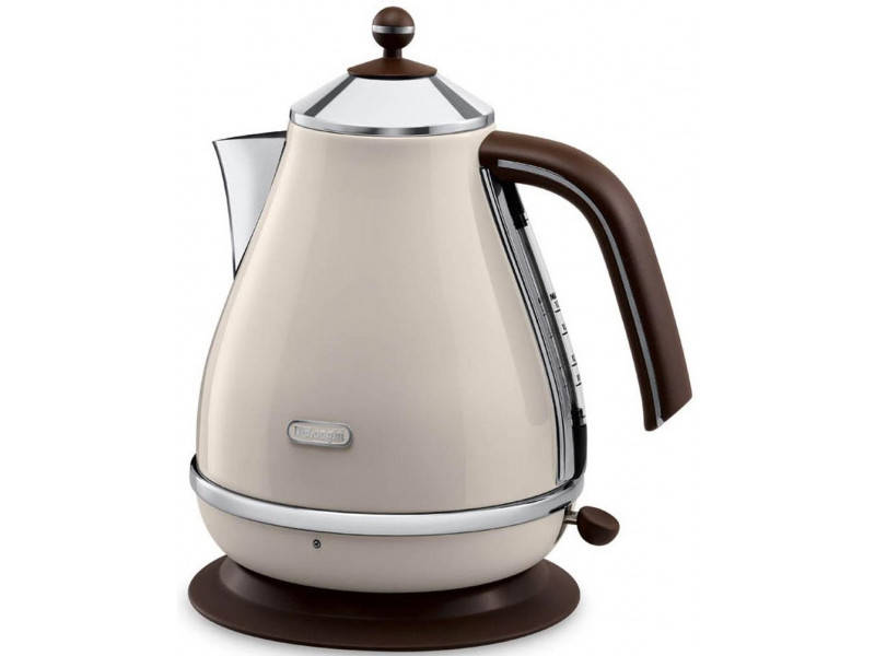 

Электрочайник DeLonghi KBOV-2001-BG 1.7 л бежевый