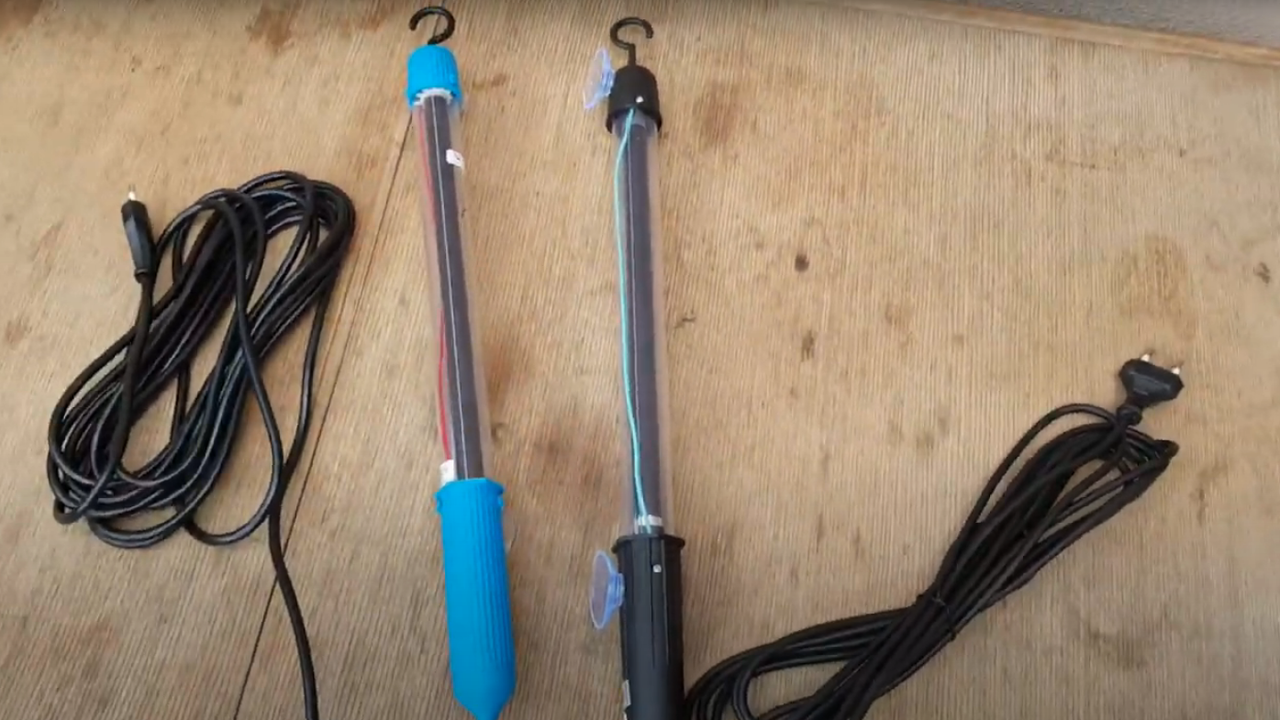 

Ультрафиолетовый светильник Автостеклотон на присосках для ремонта стекол и сушки полимеров