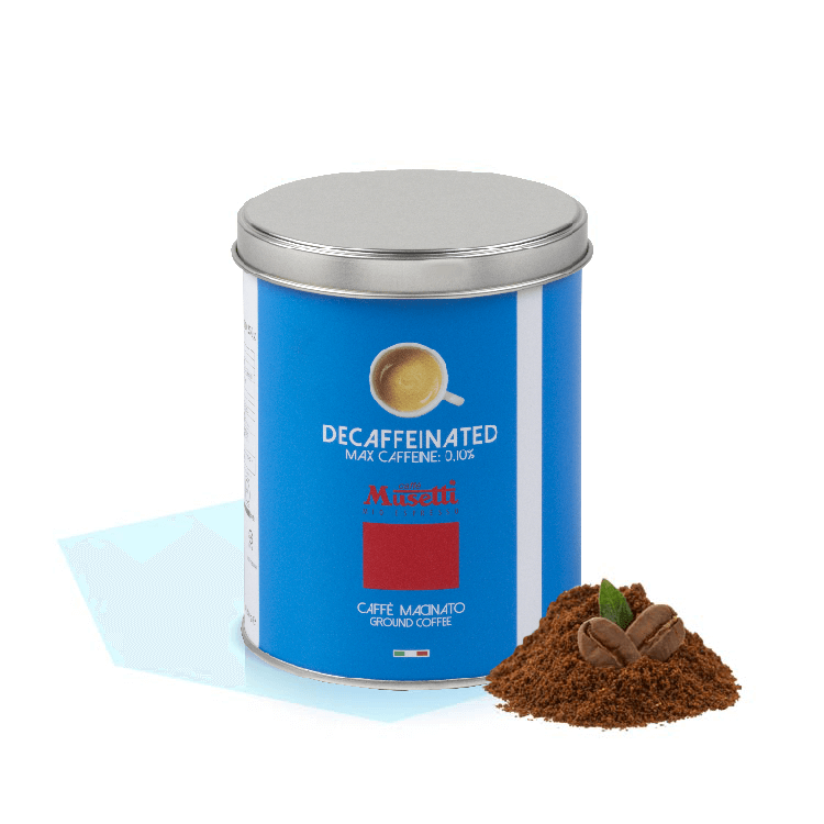 

Кофе молотый Musetti Decaffeinated 250г ж/б