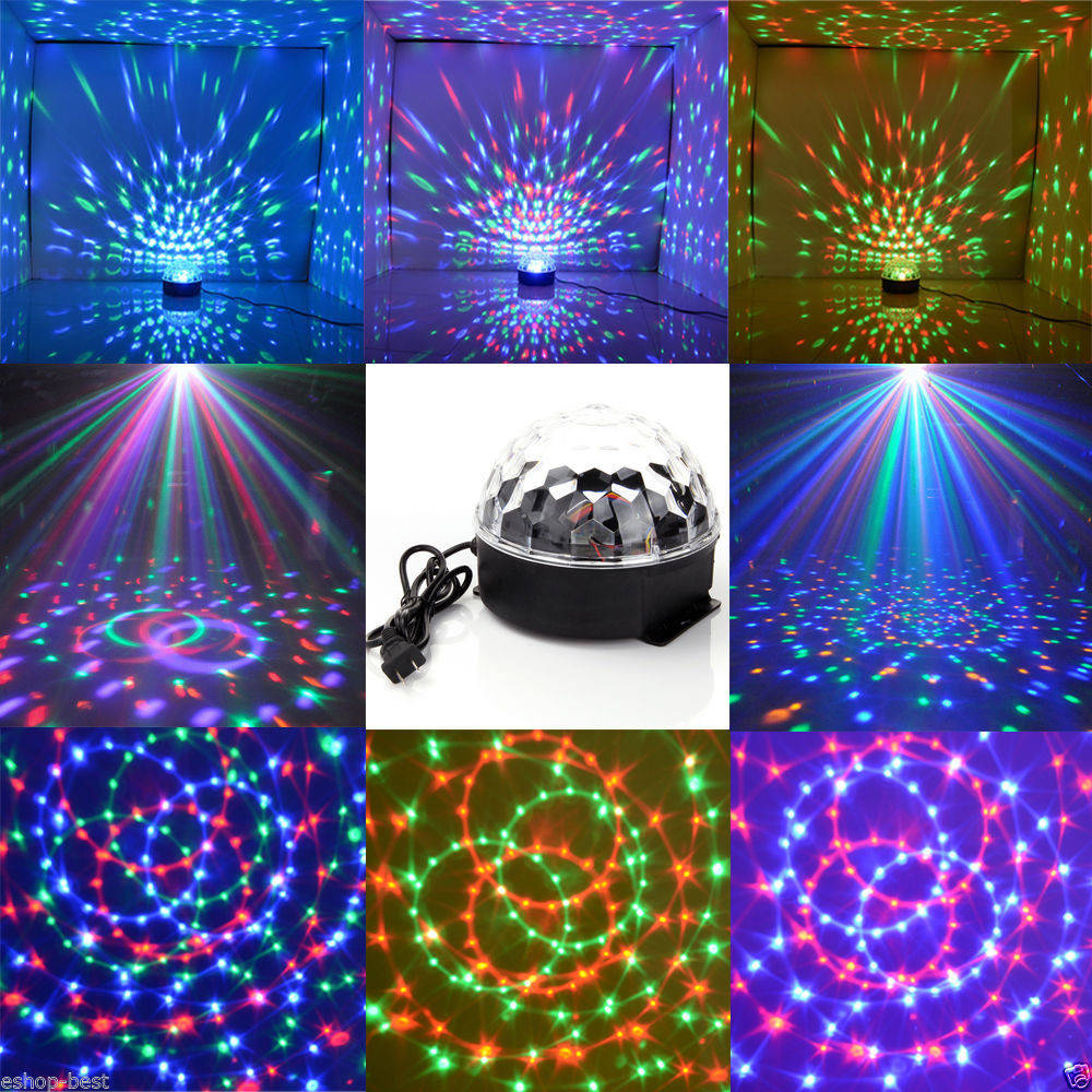 

Светодиодный диско шар XXB-01 LED Magic Ball Light