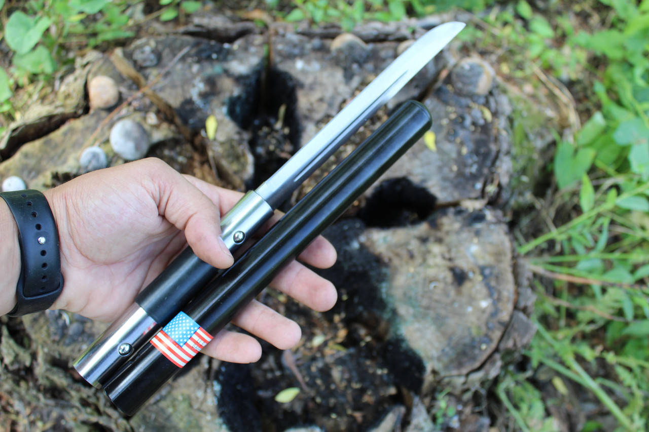 

Бита нож USA. Нож скрытого ношения 55 см, Черный