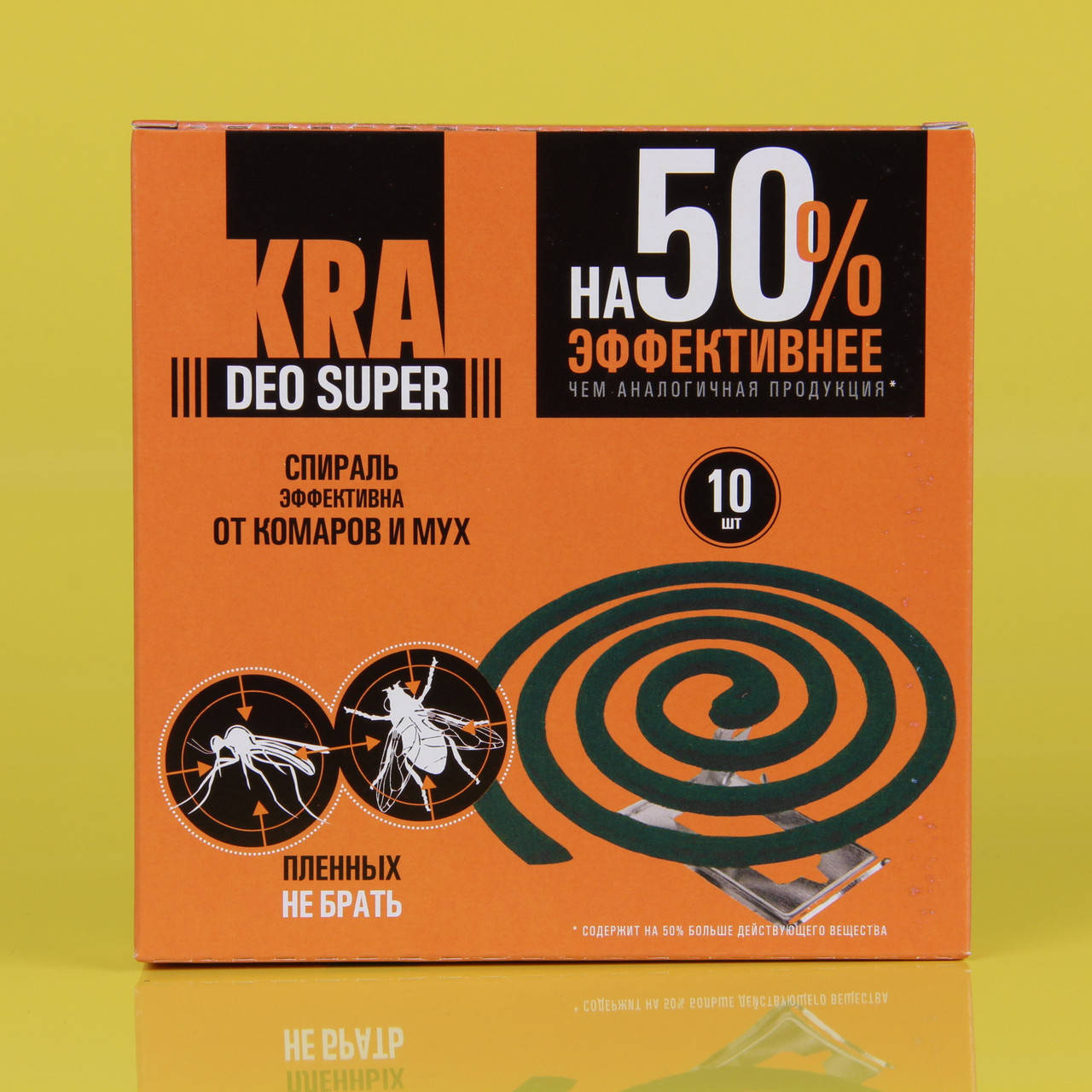 

Спирали от комаров и мух Kra Deo 10 шт