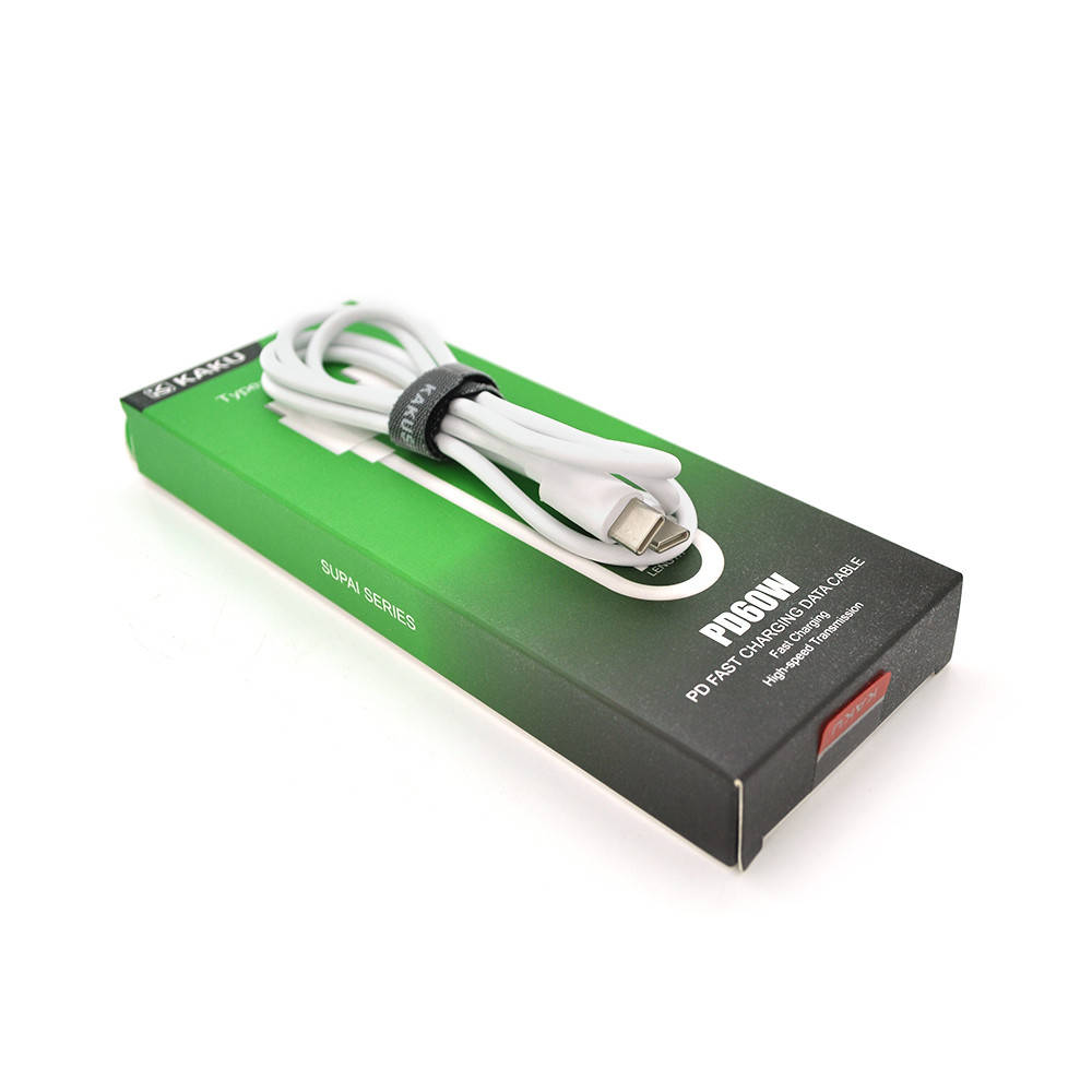 

Кабель iKAKU KSC-302 SUPAI fast charging data cable (TYPE-C to TYPE-C ), White, длина 1м, 3,2А, BOX, Белый