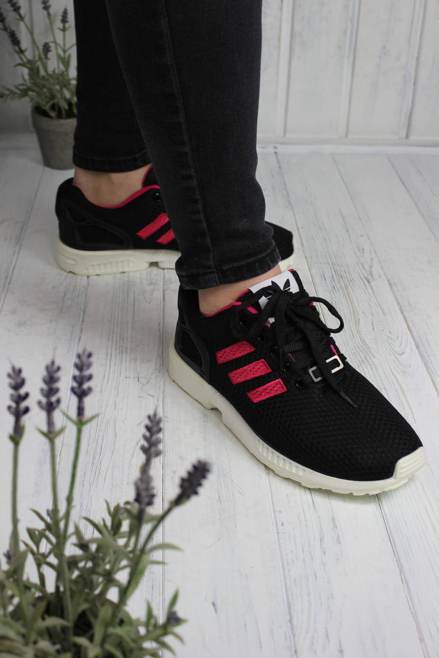 

Кроссовки женские Adidas Torsion черные текстиль, Черный