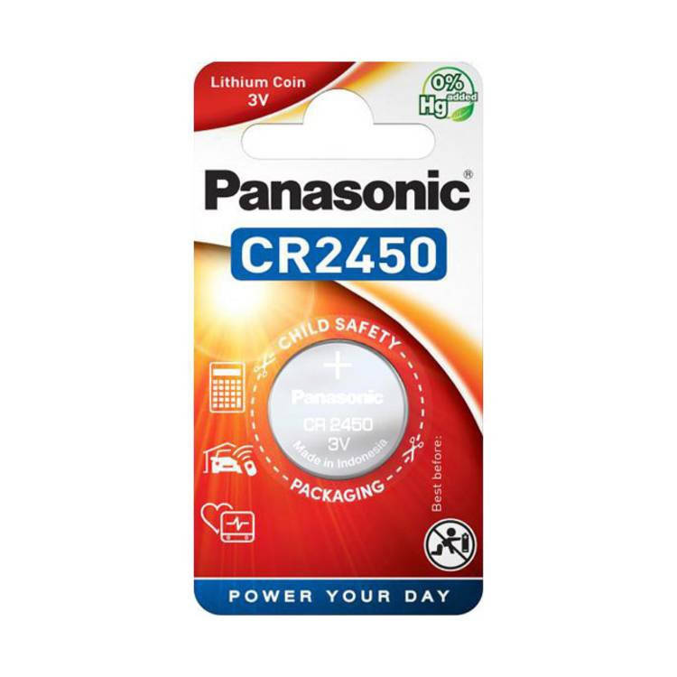 

Батарейки Panasonic CR2450, 3V (ОРИГИНАЛ) 2031