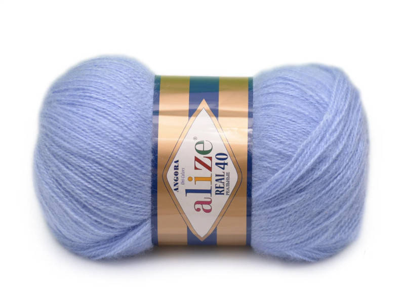 

Alize Angora Real 40, Голубой №40