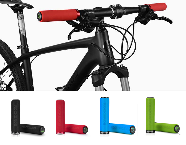 

Грипсы пористая губка с АЛЮ замком и пластмассовым каркасом ROCKBROS BT1001