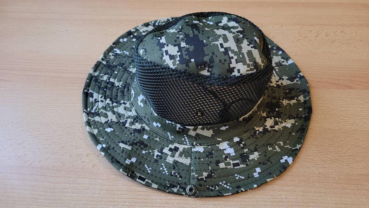 

Удобная камуфляжная военная мужская шляпа-панама афганка, Хаки