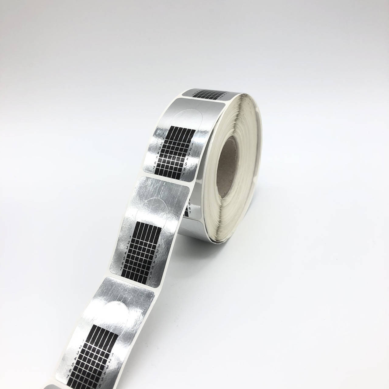 

Формы для наращивания однофазные серебро, 500 шт, Серый