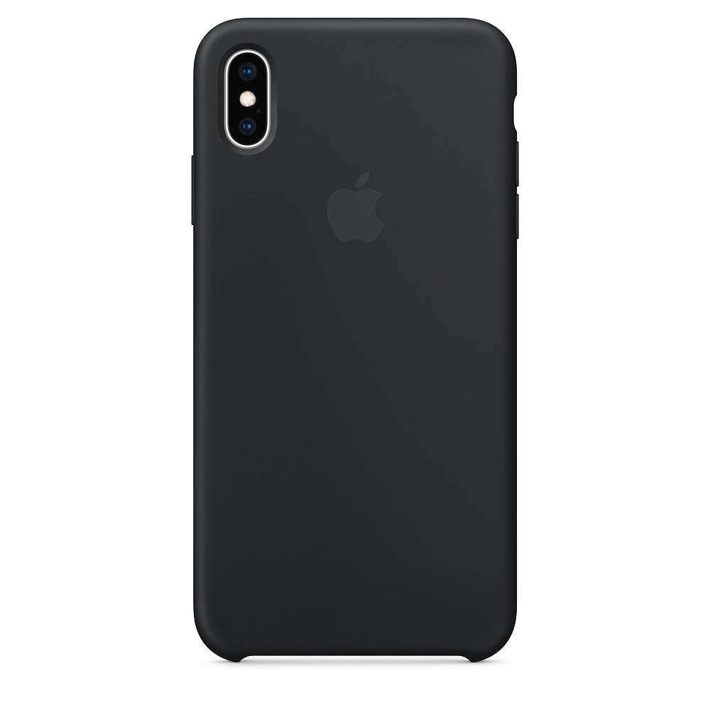 

Чехол Silicone Case для Apple iPhone X/XS черный (18 Black) Премиум