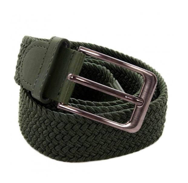 

Мужской ремень резинка хаки, Зелёный