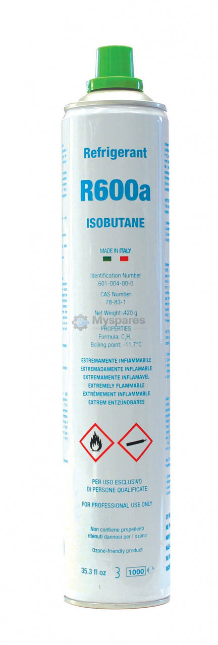 

Балончик изобутан R600a - 750 ml/420 g TR600BB1 Италия