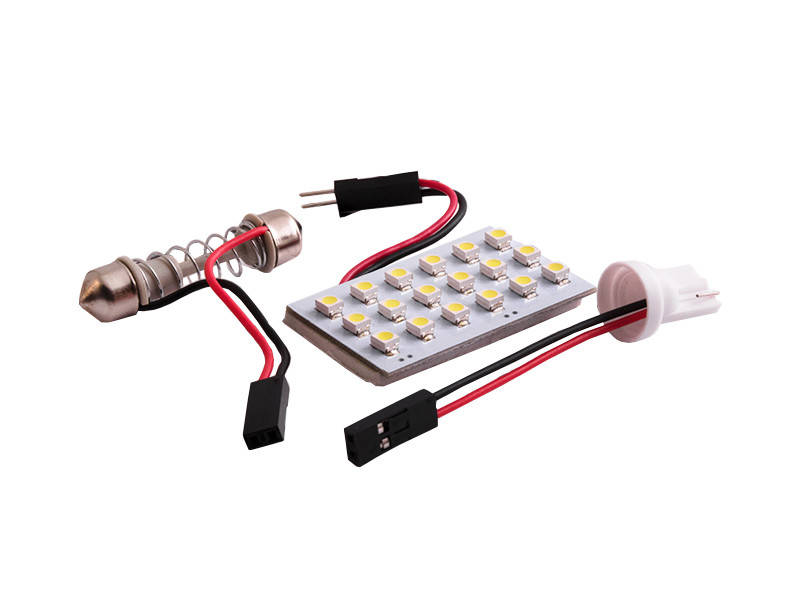 

Светодиодная автолампа T10 W5W PCB 12В SMD3528-18led белый