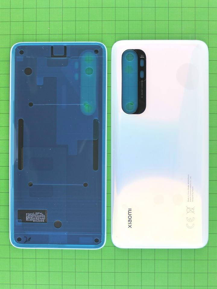 

Задня кришка Xiaomi Mi Note 10 Lite біла Оригінал #550500006T4J
