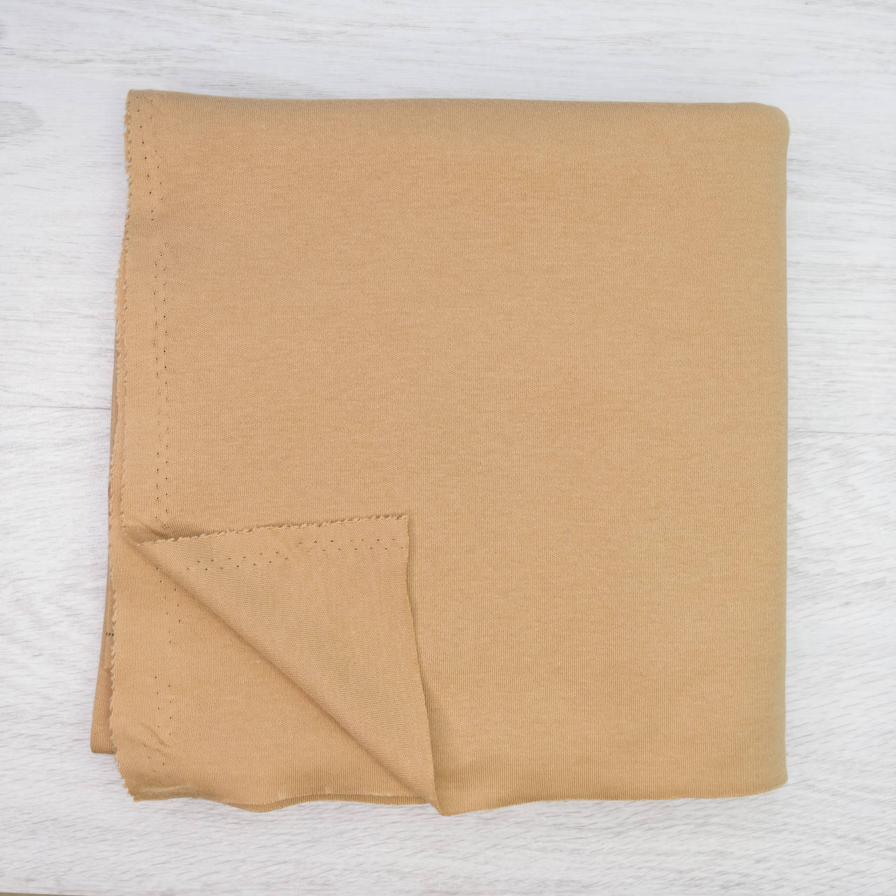 

Интерлок Однотон Горчица Трикотажная ткань, Горчичный