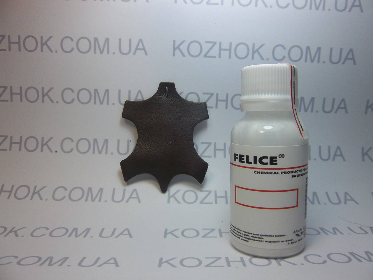 

Краска для кожи Felice цв.Шоколад (25 мл)Для обуви,гладкой кожи, кожгалантереи, кожаной мебели, кожаного салон