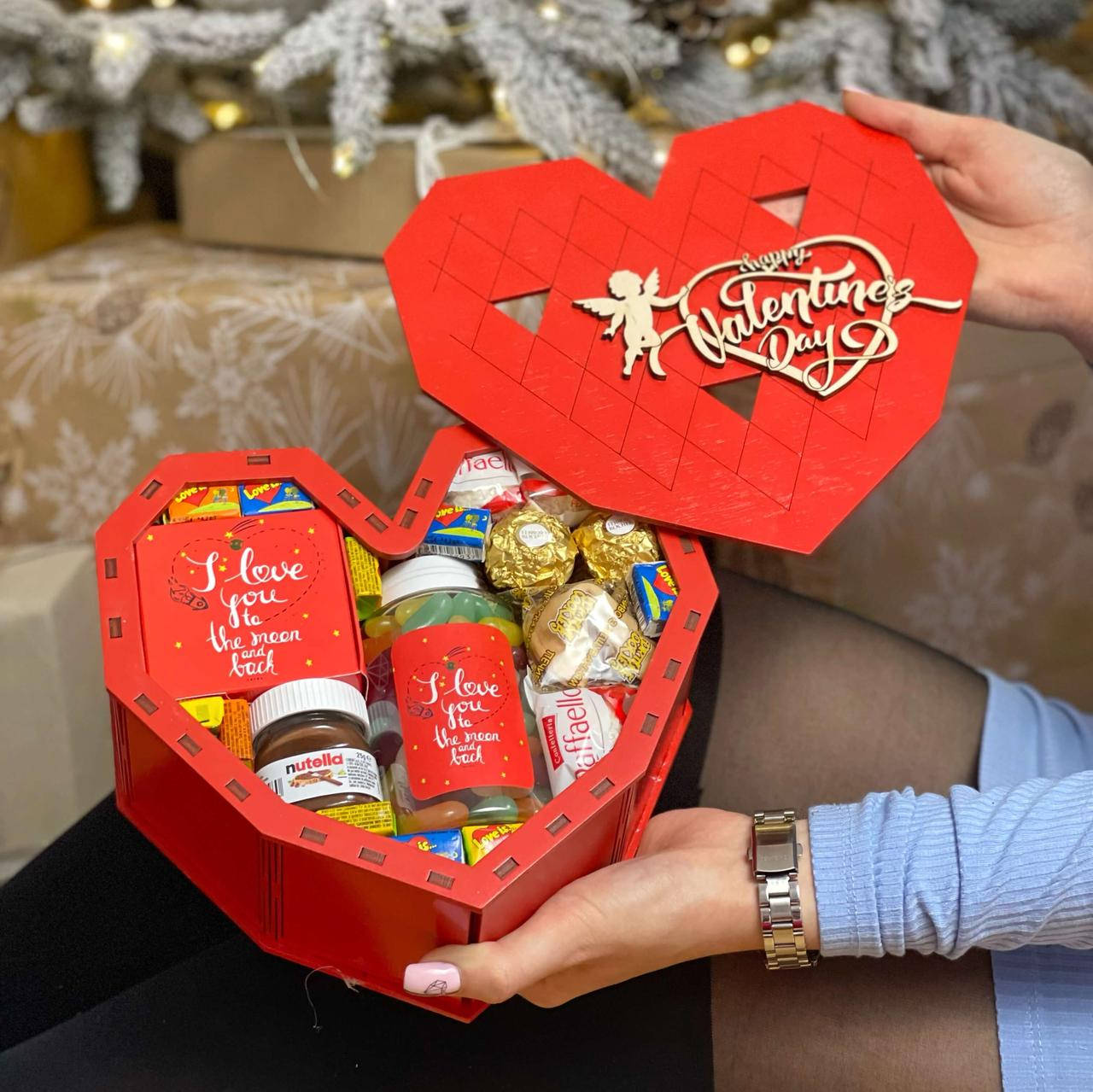 

Подарочный набор сладостей "Love you so much"