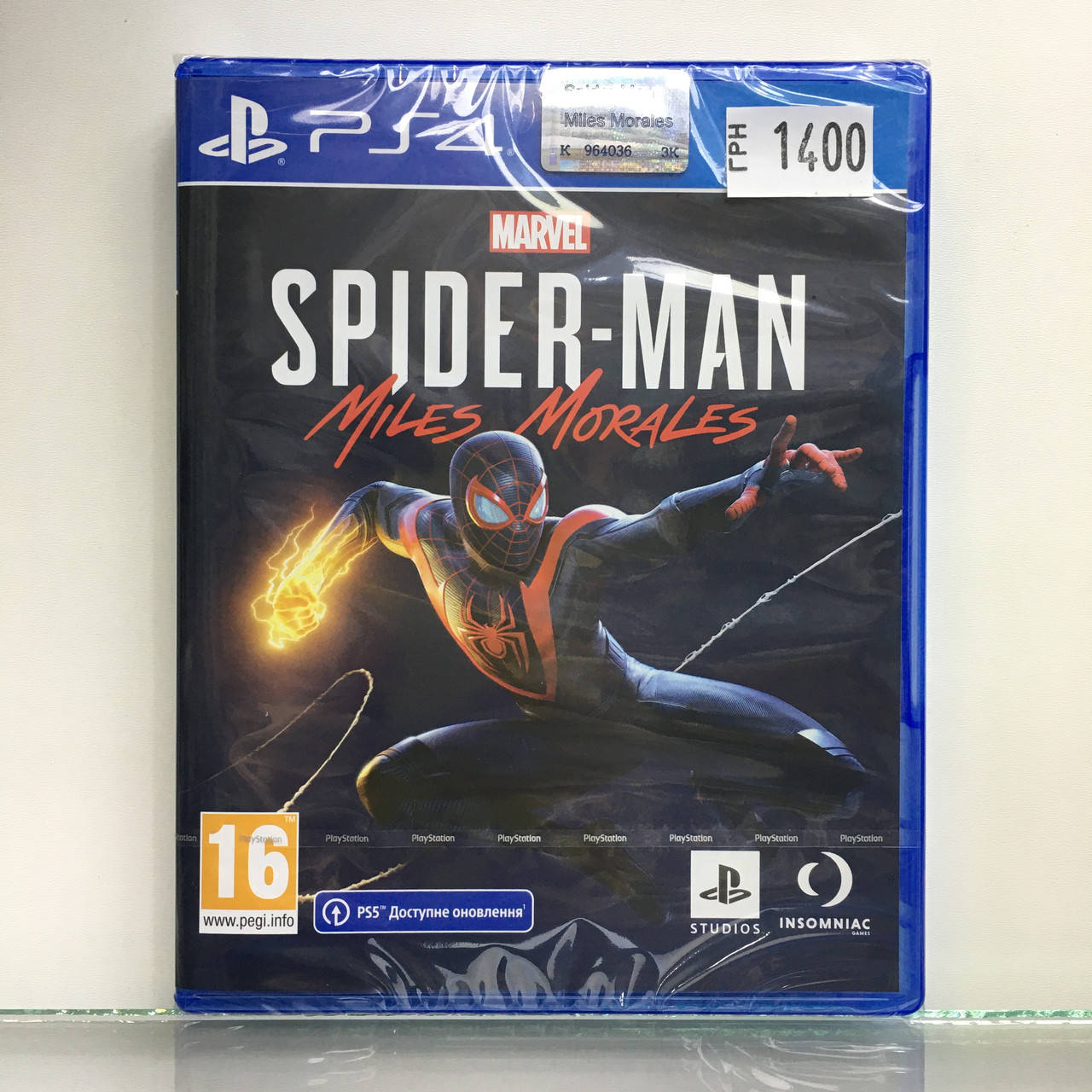 

Игра Spider Man Miles Morales для Sony PlayStation 4 PS4