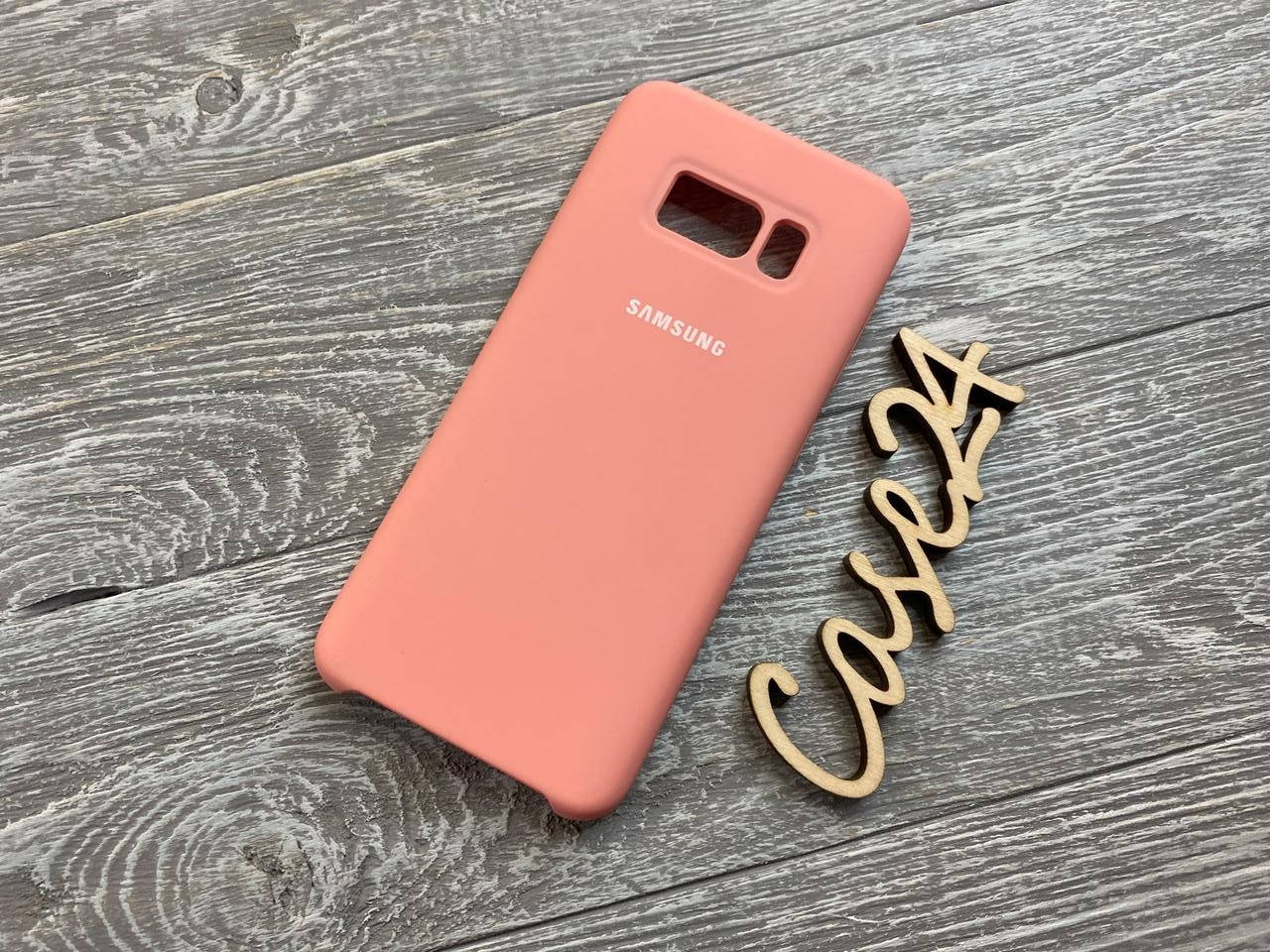 

Чехол Soft touch для Samsung Galaxy S8 (8 цветов) розовый