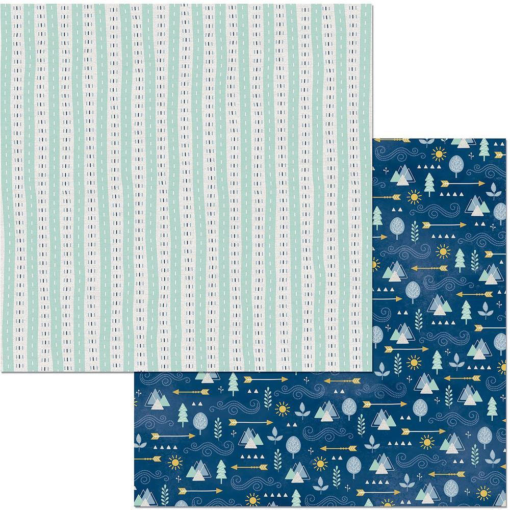 

Папір двосторонній - Evan - Little Wonders - Bo Bunny - 30x30