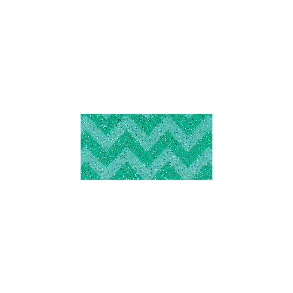 

Кардсток з цукровим покриттям - Peacock Chevron - Doodlebug - 30x30