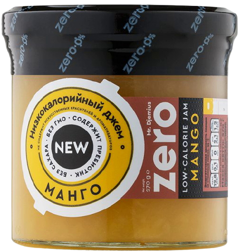 

Низкокалорийный джем Mr.Djemius ZERO Манго (270 мл)