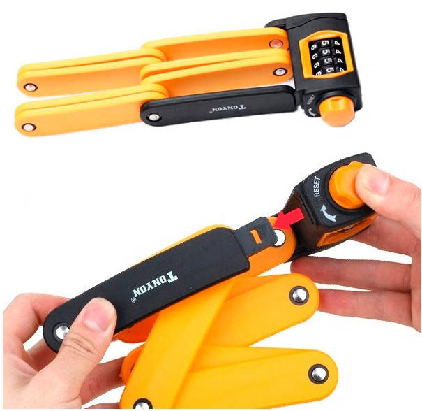 

Складной замок велосипедный Tonyon TY3876 Велозамок