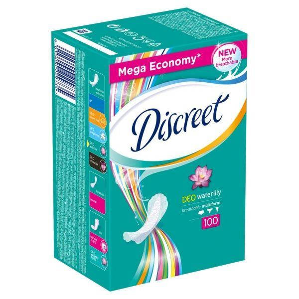 

Ежедневные прокладки Discreet Deo Water Lily 100 шт (4015400229735) (код 713595)
