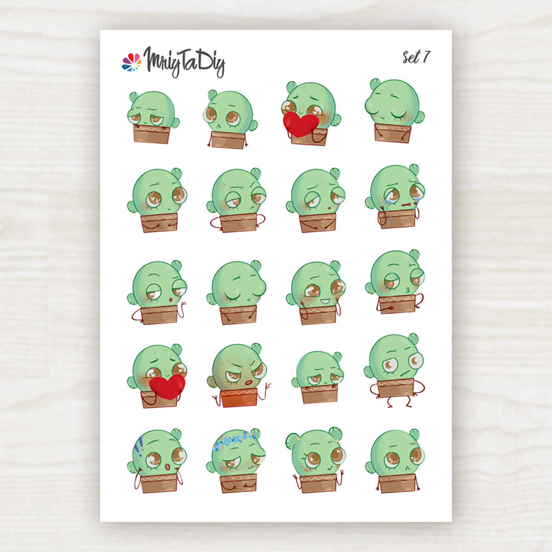 

Стикеры Set 7 MriyTaDiy