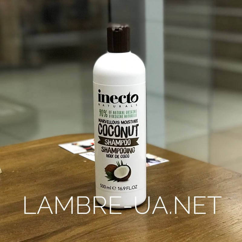 

Питательный шампунь для волос с маслом кокоса Inecto Naturals Coconut Shampoo