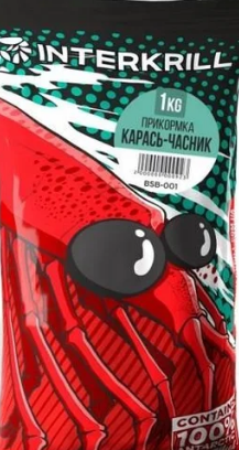 

Прикормка Interkrill Classic Baits Карась-Чеснок 1кг