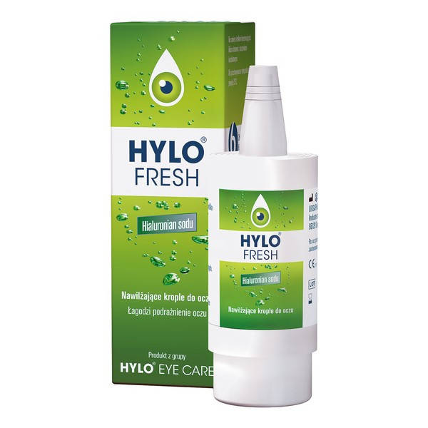 

Hylo-Fresh - увлажняющие глазные капли, 10 мл