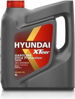 

Масло ДВС 5W-30 Xteer HYUNDAI бенз, Gasoline Ultra Protection 4л, синт