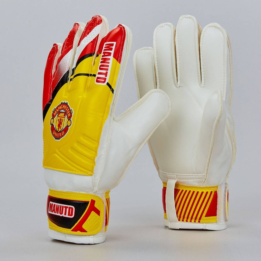 

Перчатки вратарские клубные белые Манчестер 9