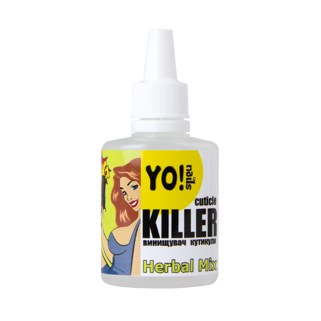 

Yo!Nails Сuticle Killer Herbal Mix - ремувер для кутикулы, 30 мл
